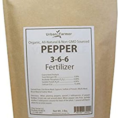 Organic Pepper Fertilizer, Fertilizers - 3 Pounds image number null